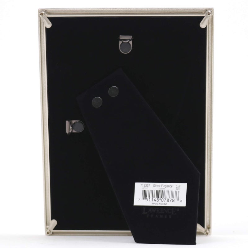 Lawrence Frames Metal Frame, Elegance, Silver, 5x7 - Image 3